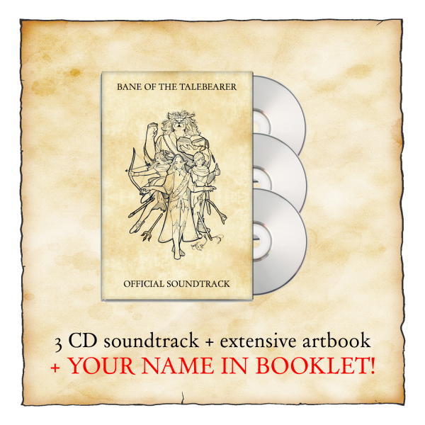 Bane Of The Talebearer - Brotherhood Soldier - Album Preorder + Name in Booklet