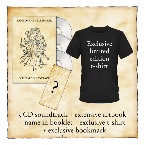 Webstore products - 05 - Album + T-Shirt + Bookmark