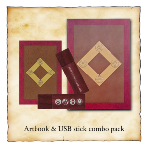 Artbook & USB stick combo pack