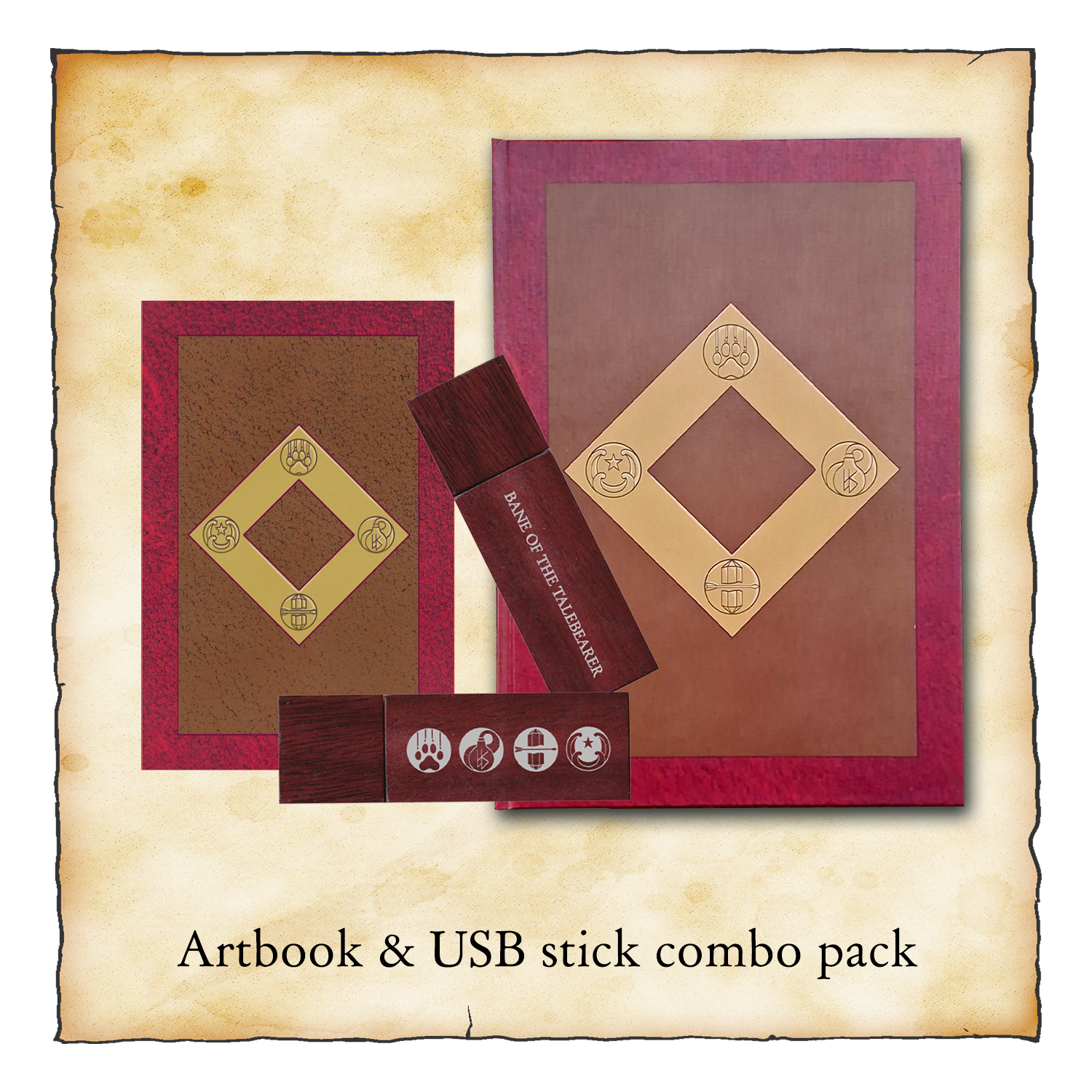 Artbook & USB stick combo pack